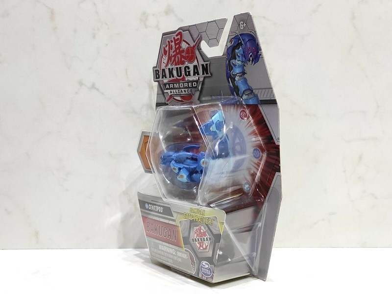 BAKUGAN Aquos CENTIPOD B600 Armored Alliance 2x BakuCores Spin Master NiB gallery