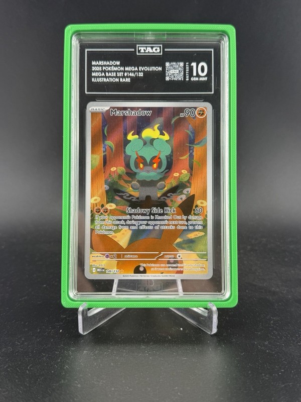 MARSHADOW , 2025 POKÉMON MEGA EVOLUTION #146/132 TAG 10