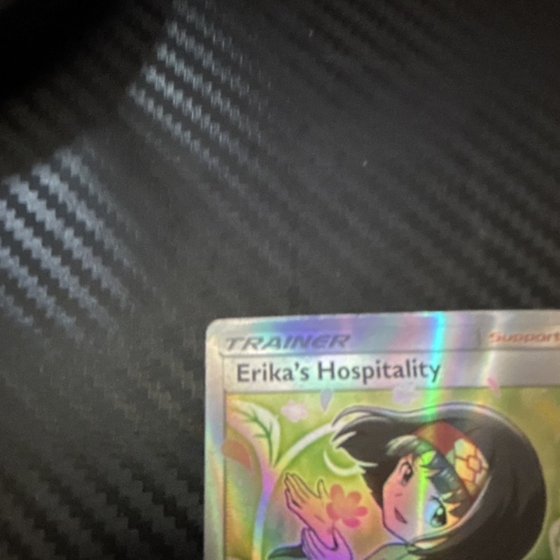 Pokémon Erika's Hospitality Full Art Ultra Rare Trainer Sm-Team Up 174/181 Holo gallery