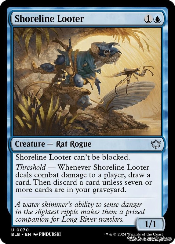 MTG Shoreline Looter [BLB – 70] LP