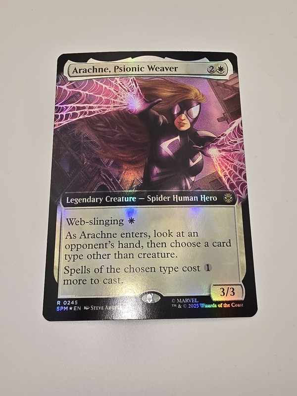 Arachne, Psionic Weaver (Extended Art) Marvel’s Spider-Man Foil