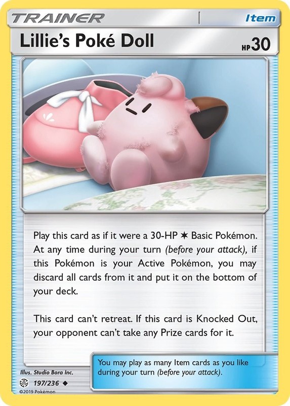 Lillie’s Poke Doll [SM12 – 197/236] SM – Cosmic Eclipse – NM