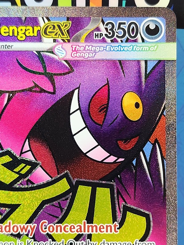 Pokemon TCG Mega Gengar Ex 269/217 Mega Attack Rare Ascended Heroes VERY CLEAN gallery