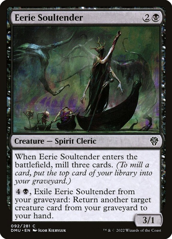 Eerie Soultender Foil (092) Dominaria United DMU MTG Magic