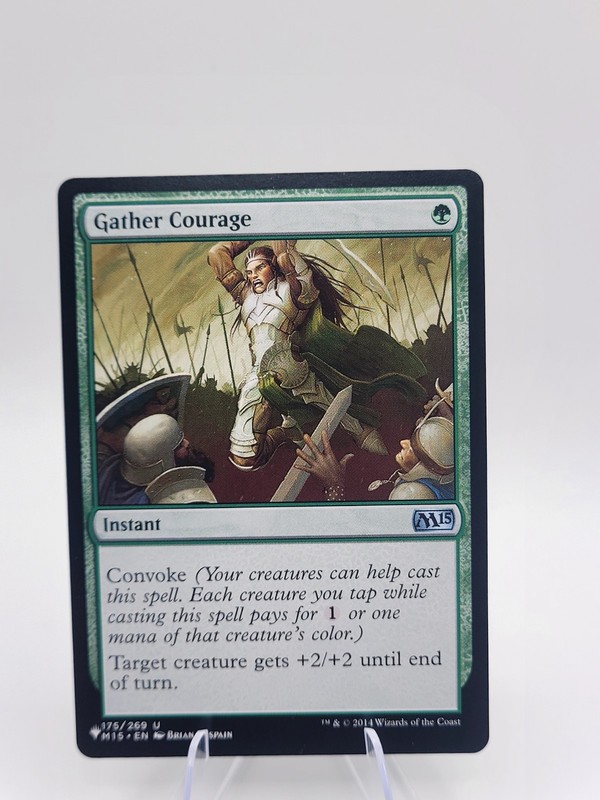 Gather Courage The List Reprints Regular