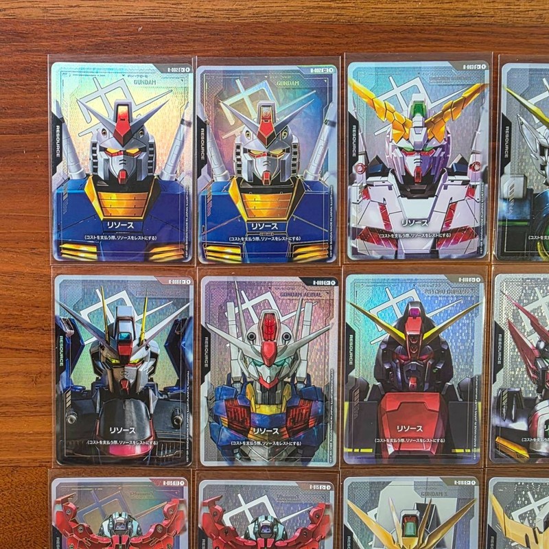 Gundam Card Game GD01 02 03 04 Resource special set of 42 C+ gallery