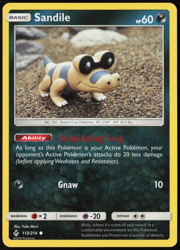 Sandile (113) SM – Unbroken Bonds Regular 113/214