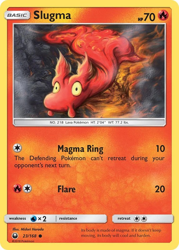 Slugma – 23/168 – Celestial Storm