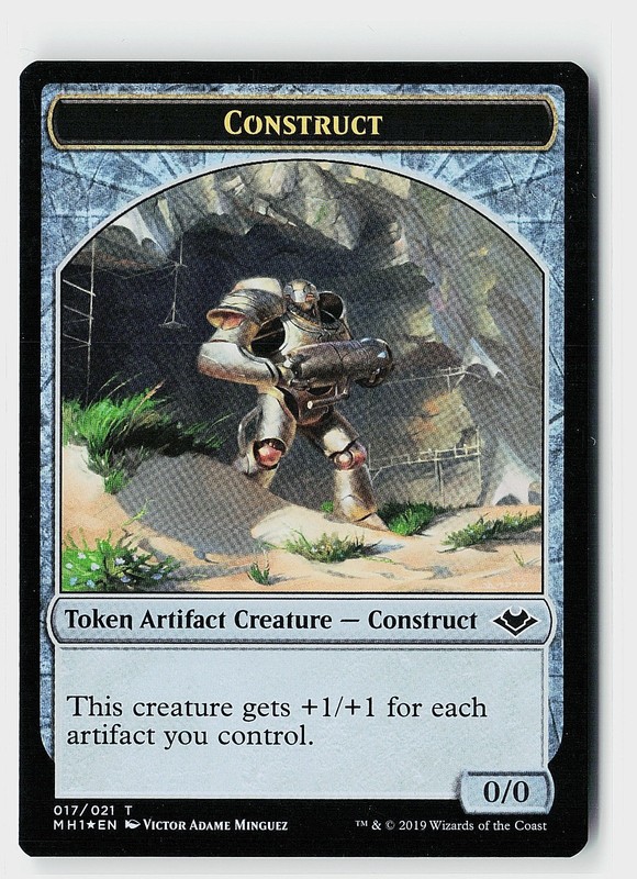 Construct Token Foil T Modern Horizons 17 LP