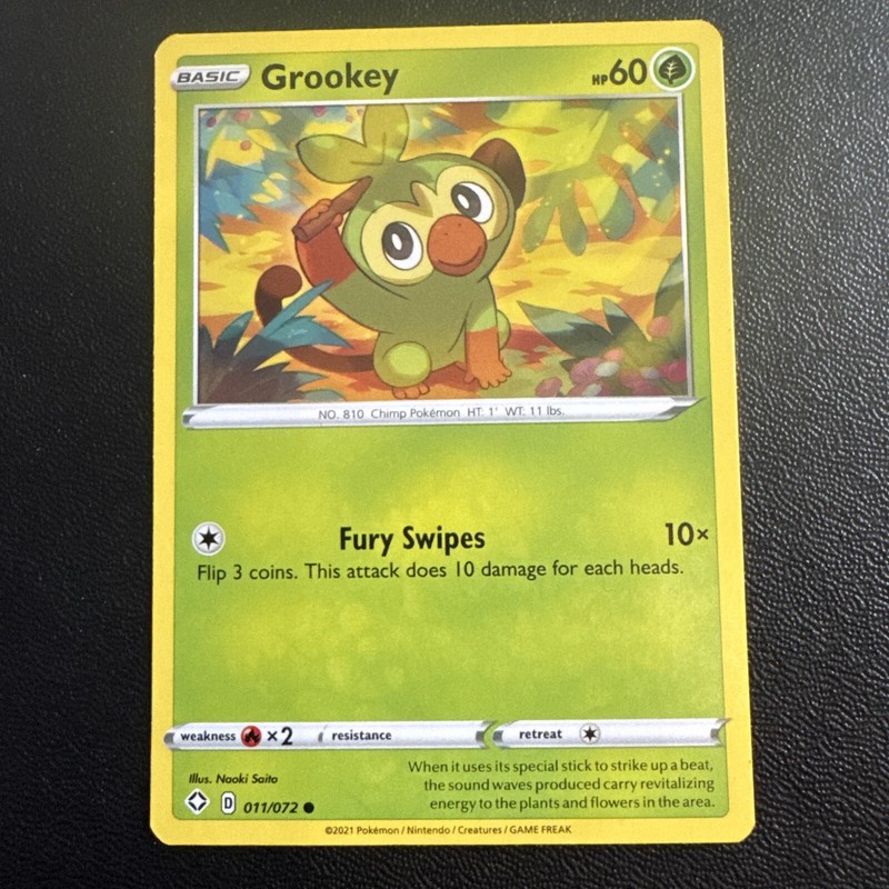 Grookey 011/072 Shining Fates Regular