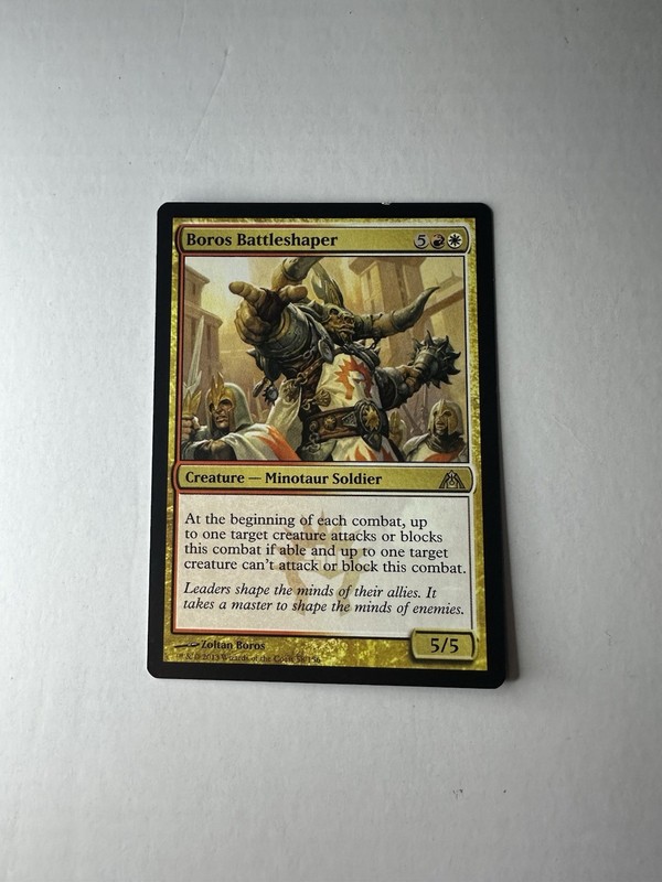 Boros Battleshaper LP Dragon’s Maze Magic The Gathering Mtg Lightly Played