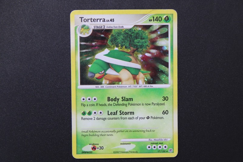 Torterra 17/130 Diamond and Pearl Holo MP