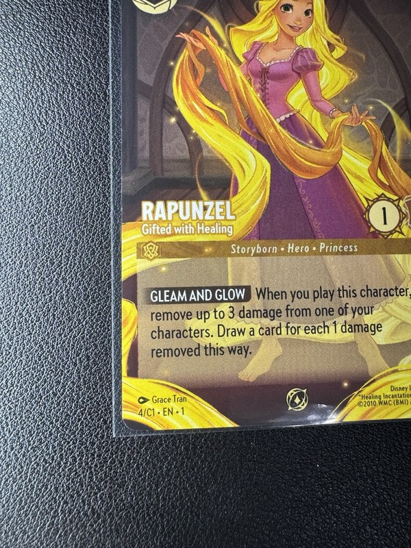 Rapunzel - Gifted with Healing - Disney Lorcana Tournament Promo Card DLPC 4/C1 gallery