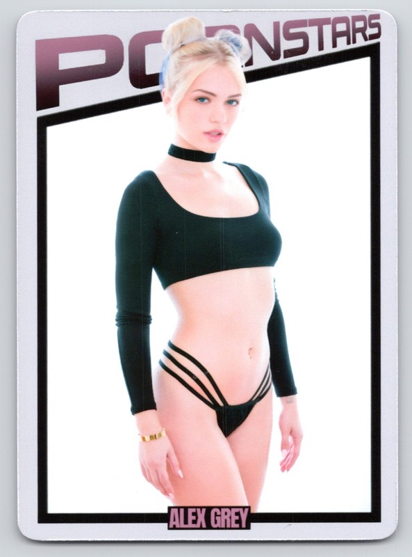 Alex Grey Adult Star Actress Actor Hot Spicy Custom Trading Card