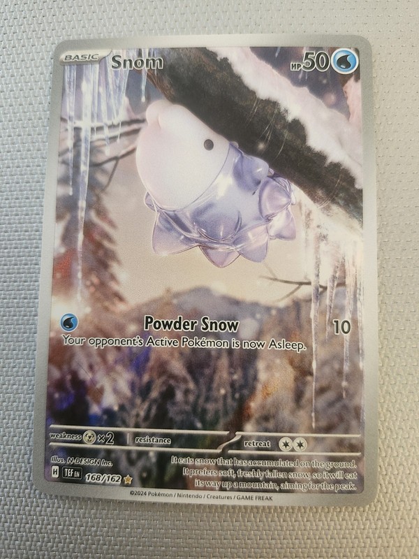 Snom – Illustration Rare SV05: Temporal Forces 168/162 NM