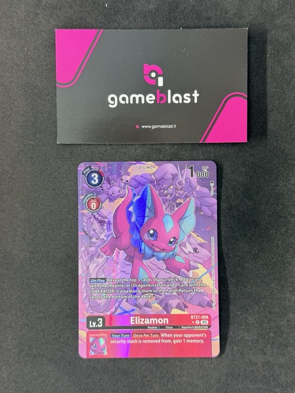 Digimon TCG | Elizamon | World Convergence | #BT21-008a