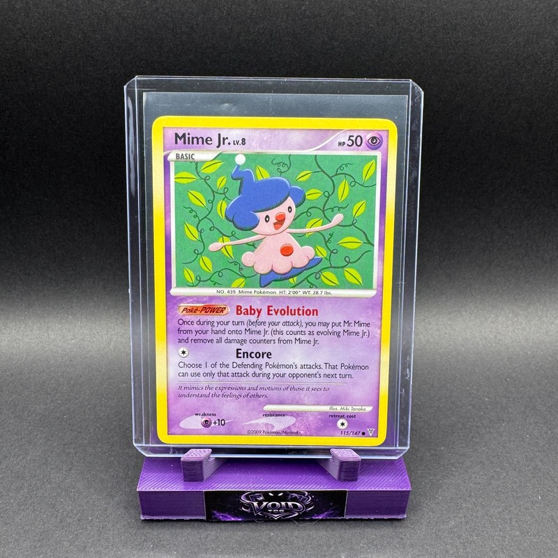 Mime Jr Lv8 Pokemon Platinum Supreme Victors 115/147 MP Miki Tanaka