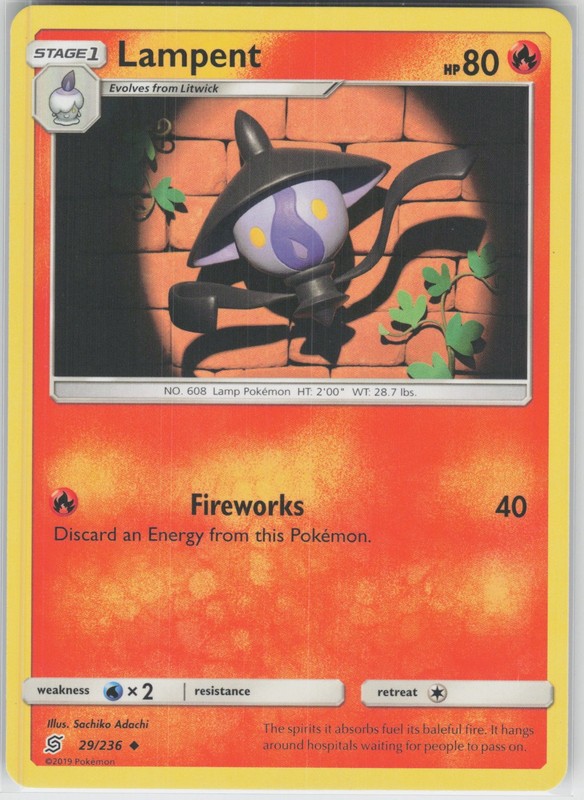 Lampent Uncommon SM – Unified Minds 29/236 NM