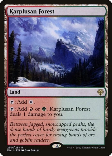Karplusan Forest – Foil DMU NM MTG