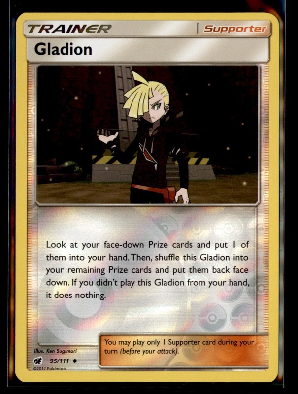 Gladion SM – Crimson Invasion Uncommon,Reverse Holo