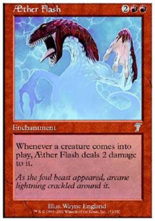 Aether Flash – 7E MTG – Light Play