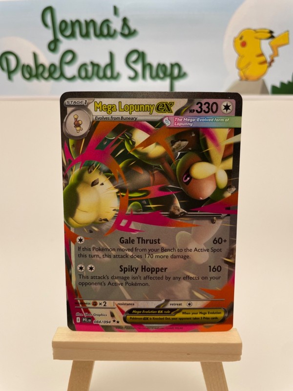 Mega Lopunny EX (084/094) – Phantasmal Flames – Pokémon TCG – NM