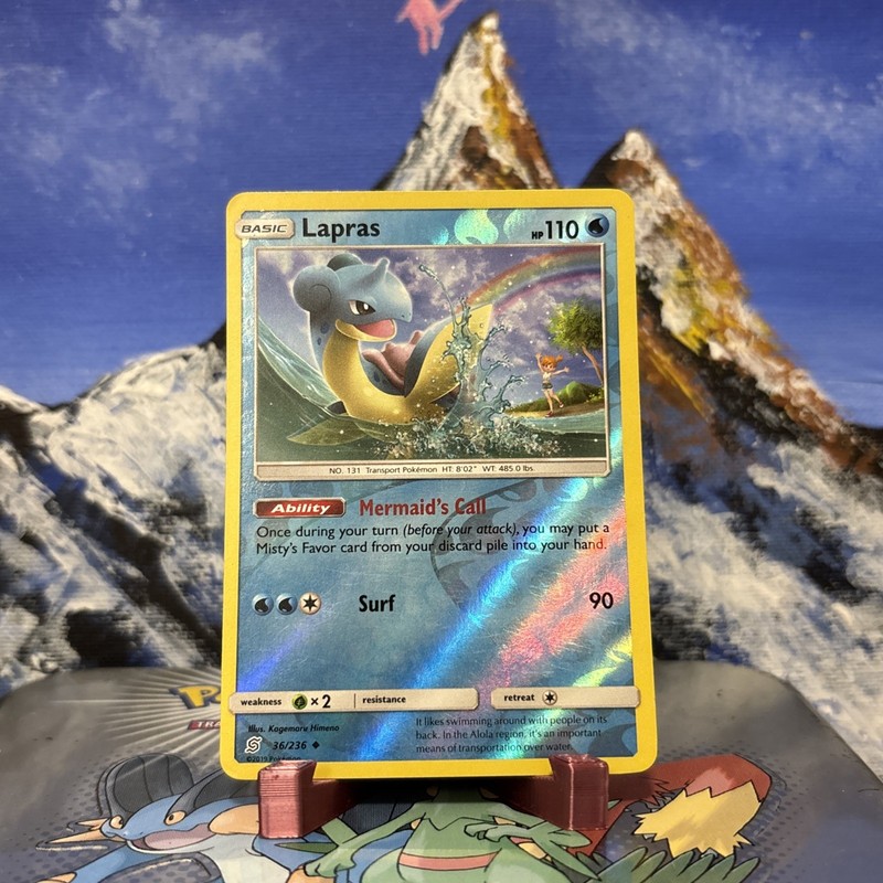 Lapras – 36/236 Pokemon SM Unified Minds – Reverse Holo LP
