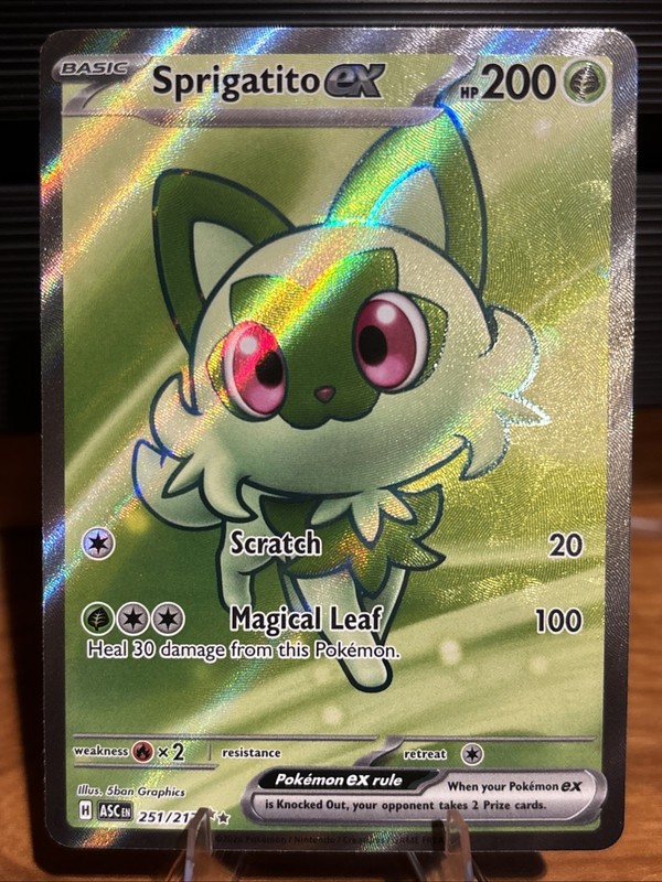 Sprigatito ex 251/217 Me: Ascended Heroes Holo