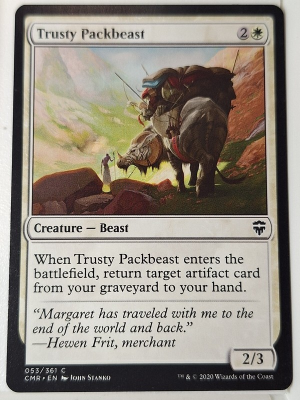 Trusty Packbeast – Commander: Legends – Magic the Gathering MTG Nice!