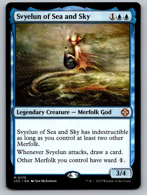 Svyelun of Sea and Sky 175 Commander: LCC Magic: The Gathering LP