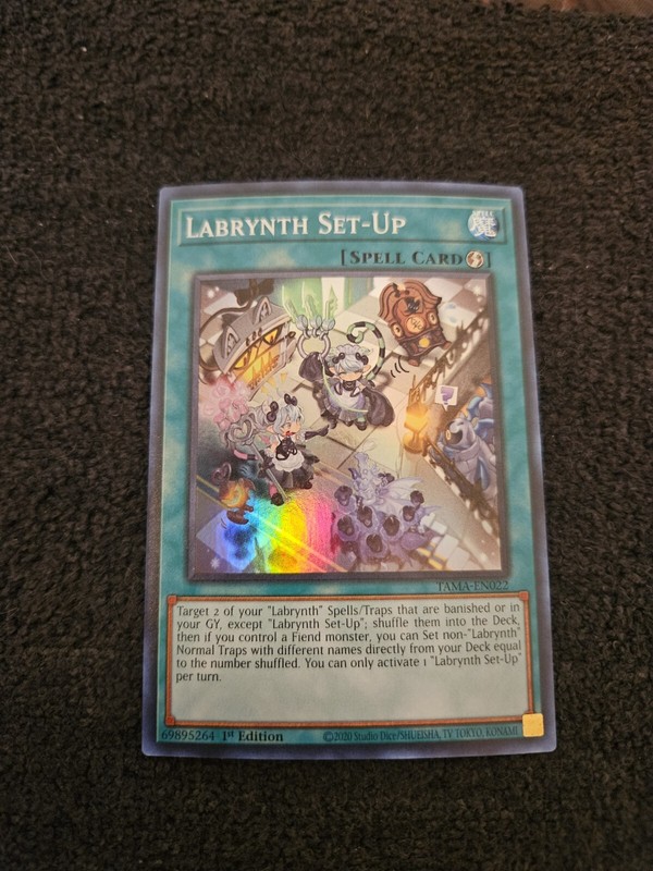 Labrynth Set-Up (TAMA-EN022) – Super Rare – 1st Edition