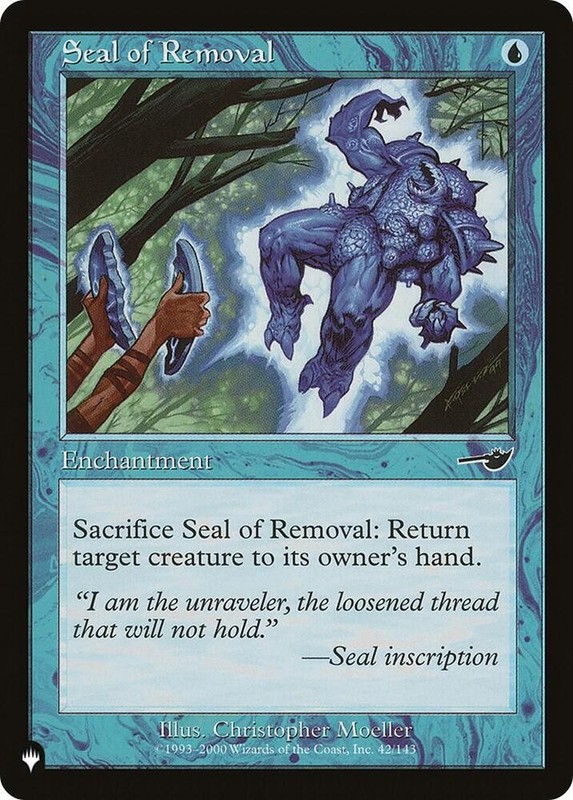 Seal of Removal LIST LP 42/143