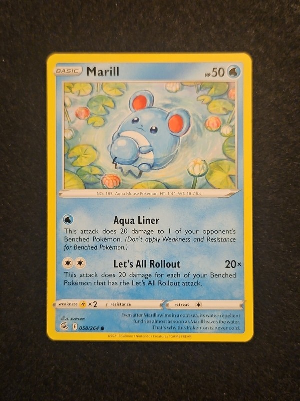 Marill 058/264 Fusion Strike Common