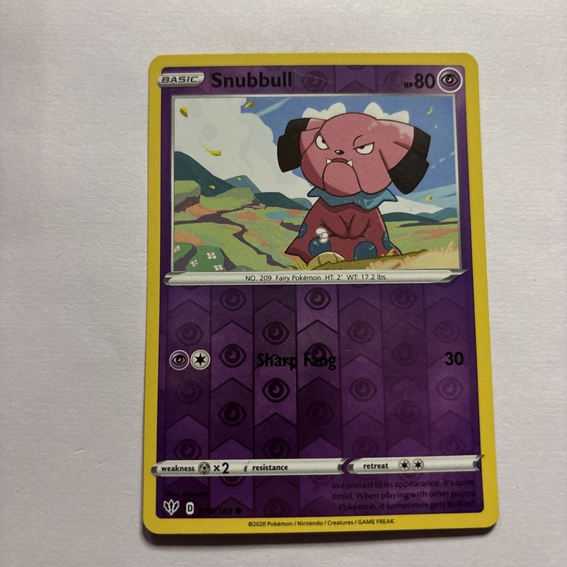 Snubbull – 070/189 – Common – Reverse Holo – Lightly Played