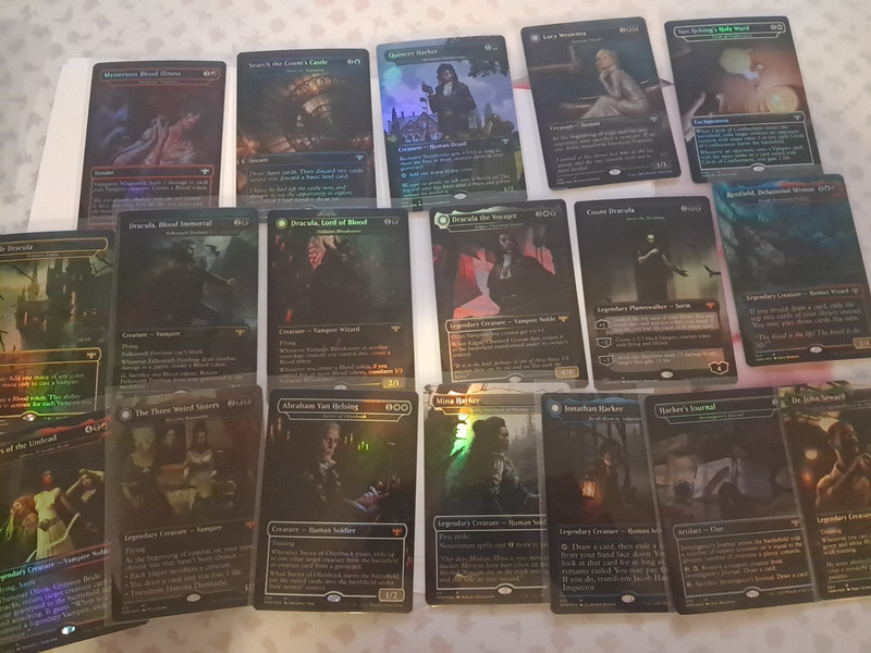 Dracula FOIL Full Bonus Sheet Innistrad Crimson Vow MTG Magic the Gathering