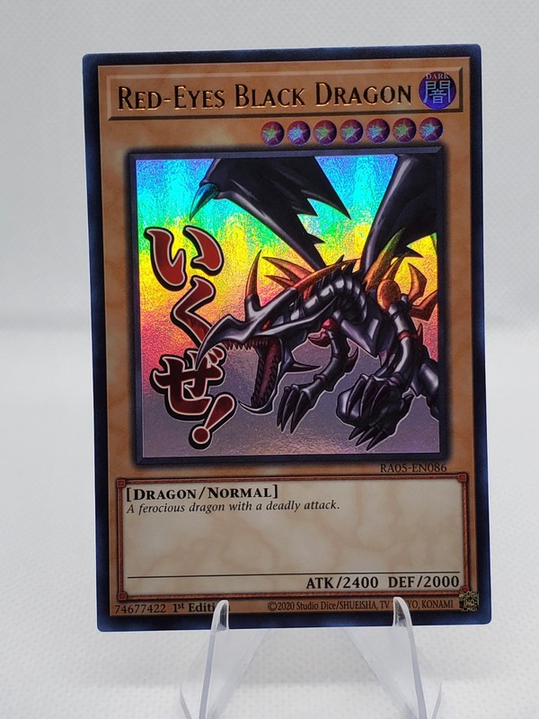 Red-Eyes Black Dragon RA05-EN086 Rarity Collection 5 1st Edition