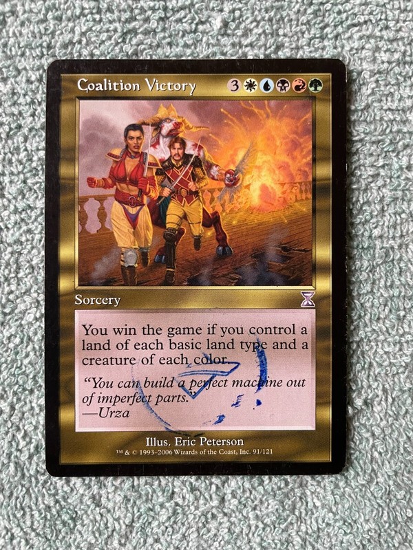 MTG Coalition Victory MP STAMPED Time Spiral Timeshifted R 91 TSB