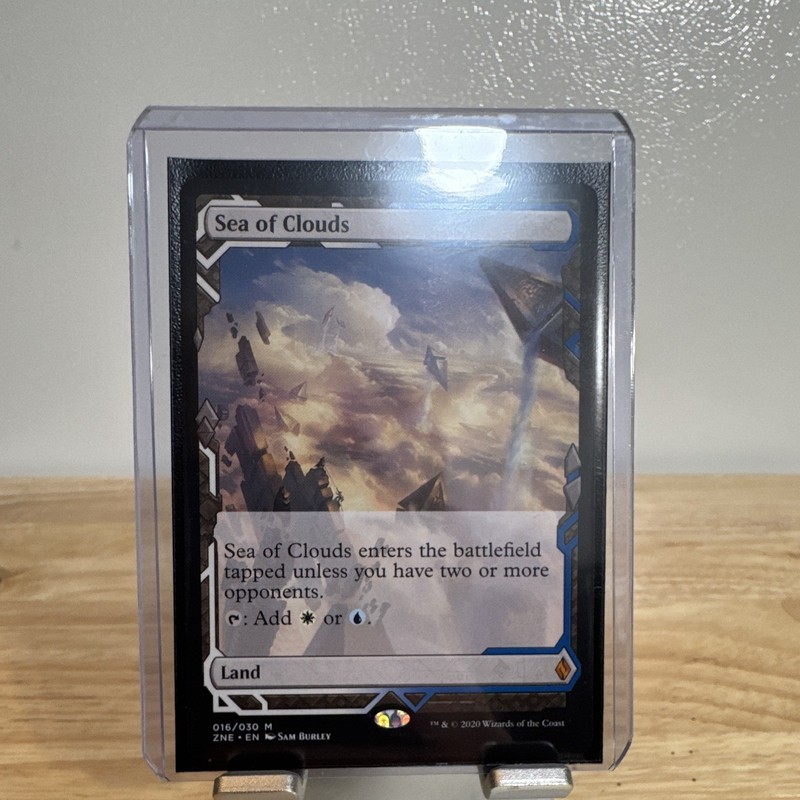 MTG Sea of Clouds – Foil Full Art – Zendikar Rising Expeditions 016/030