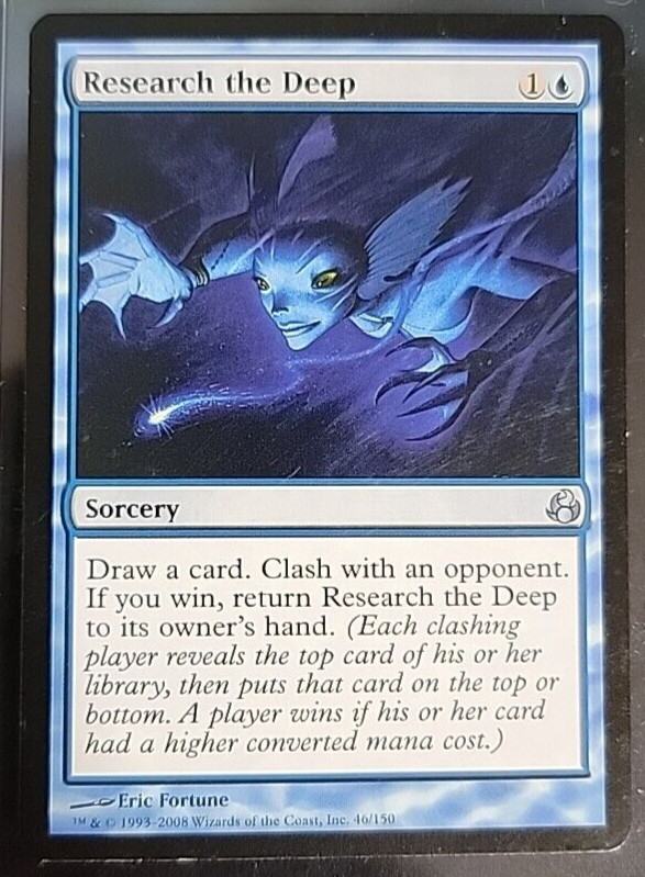Research the Deep *Uncommon* Magic MtG Morningtide