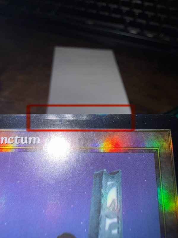MTG Foil Onslaught ONS Starlit Sanctum MISPRINT Foil Peeling - MInt Otherwise gallery