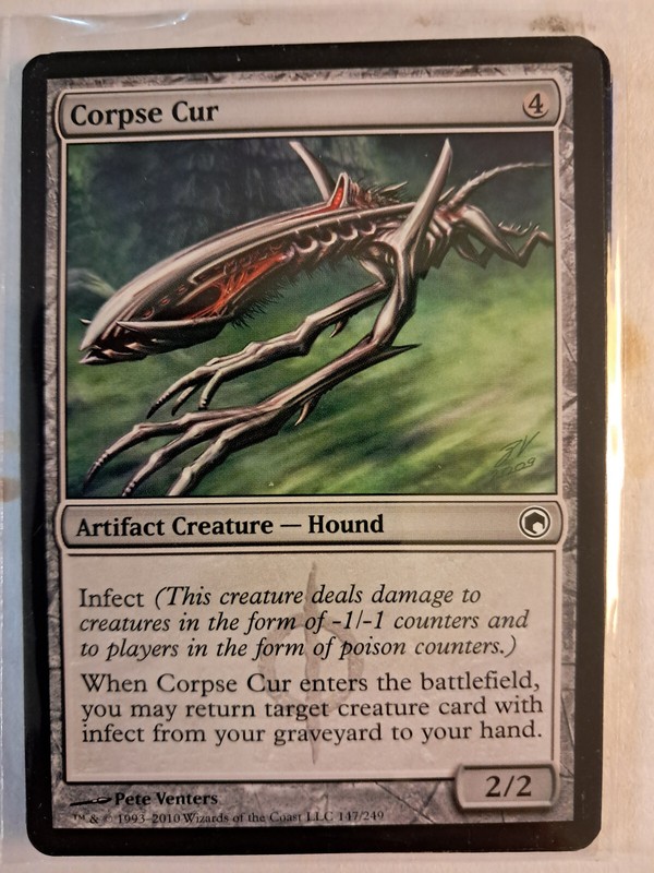 Corpse Cur Scars of Mirrodin (147/249) MTG Magic NM/LP ARTIFACT BULK DISCOUNT