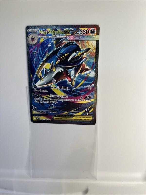 Pokémon Mega Sharpedo EX 127/094 Me02: Phantasmal Flames Special Illustration R… gallery