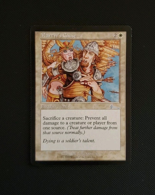 MTG Martyr’s Cause – Urza’s Legacy