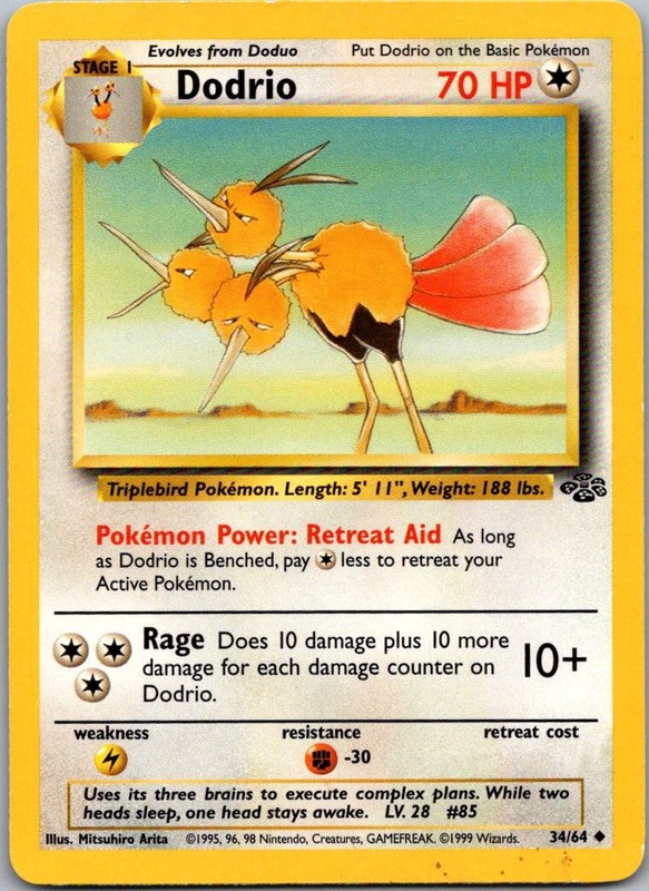 Dodrio Uncommon Jungle 34/64 MP