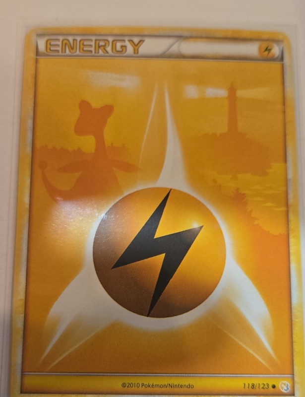 Lightning Energy 118/123 Heartgold & Soulsilver Regular