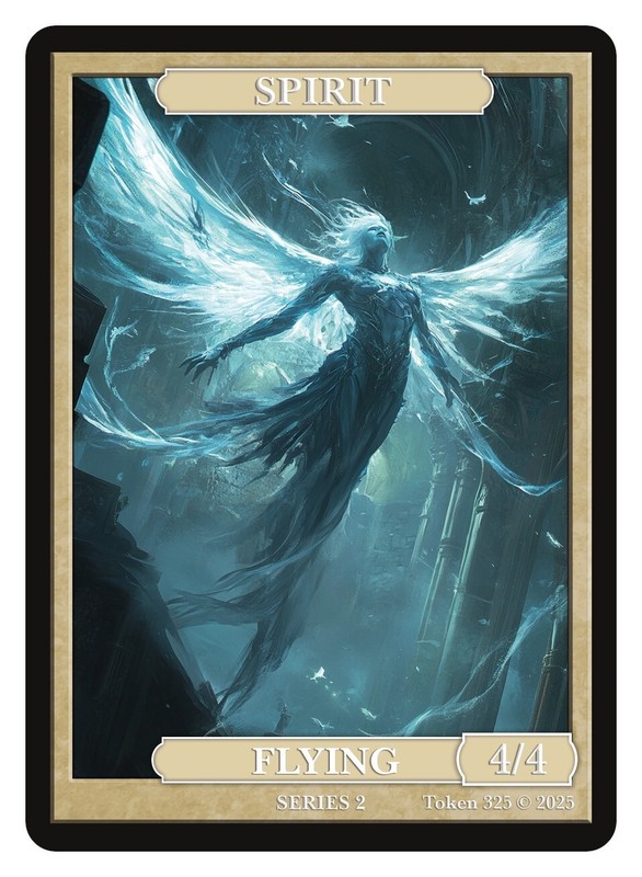 Spirit Token Givememana Tokens Series 2 Magic the Gathering MTG