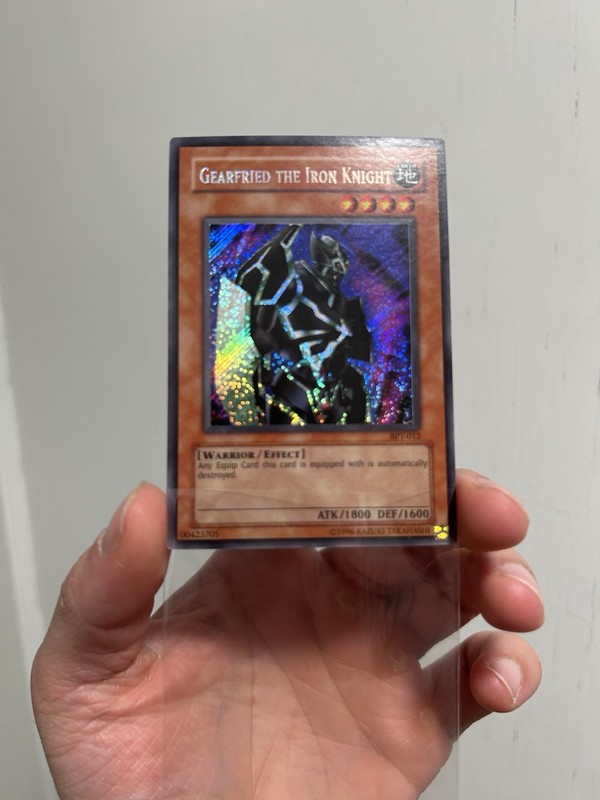 Yu-Gi-Oh Gearfried the Iron Knight BPT-012 Secret Rare gallery