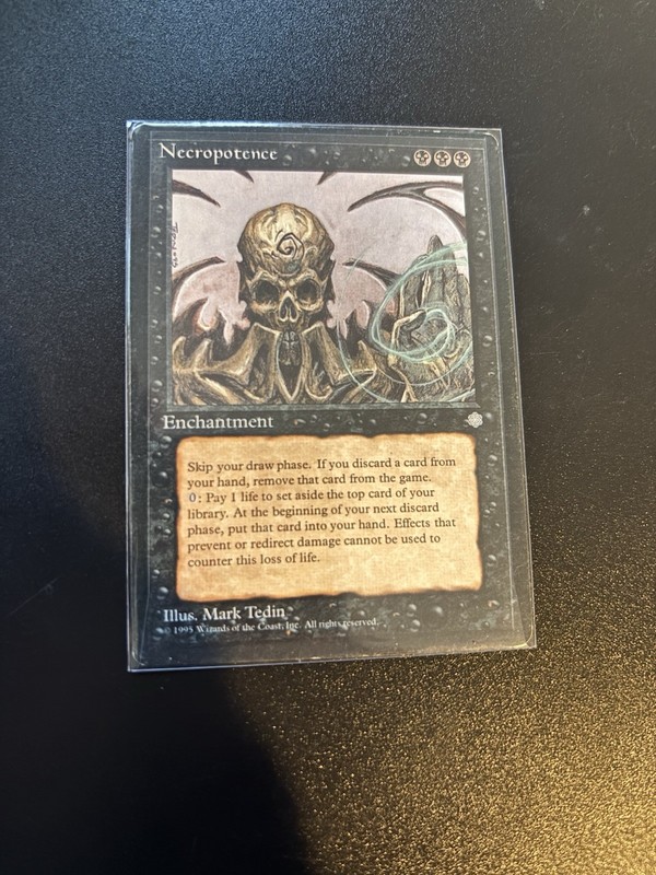 MTG Necropotence Ice Age