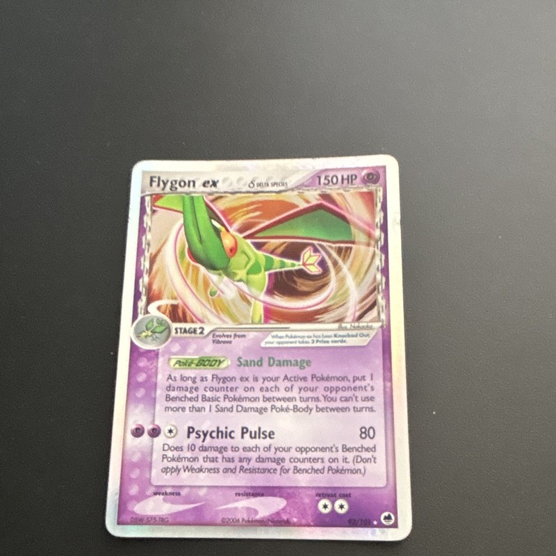Pokemon TCG Flygon ex 87/108 EX Power Keepers Holo Ultra Rare English 2006 150HP