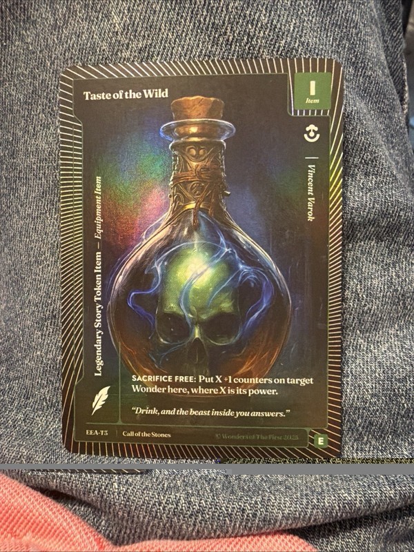 Taste Of The Wild Legendary Epic Classic Foil Wonders First Call Of The Stones